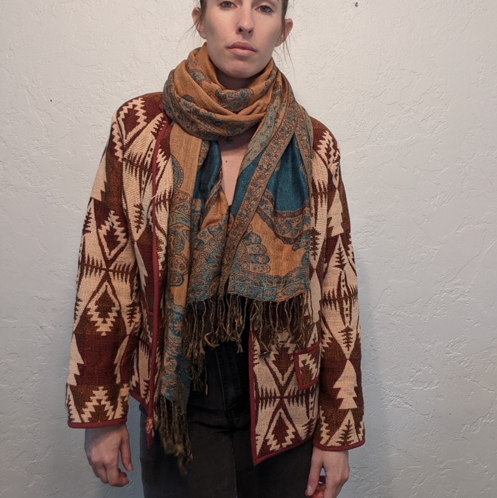 Southwest Woven Blazer